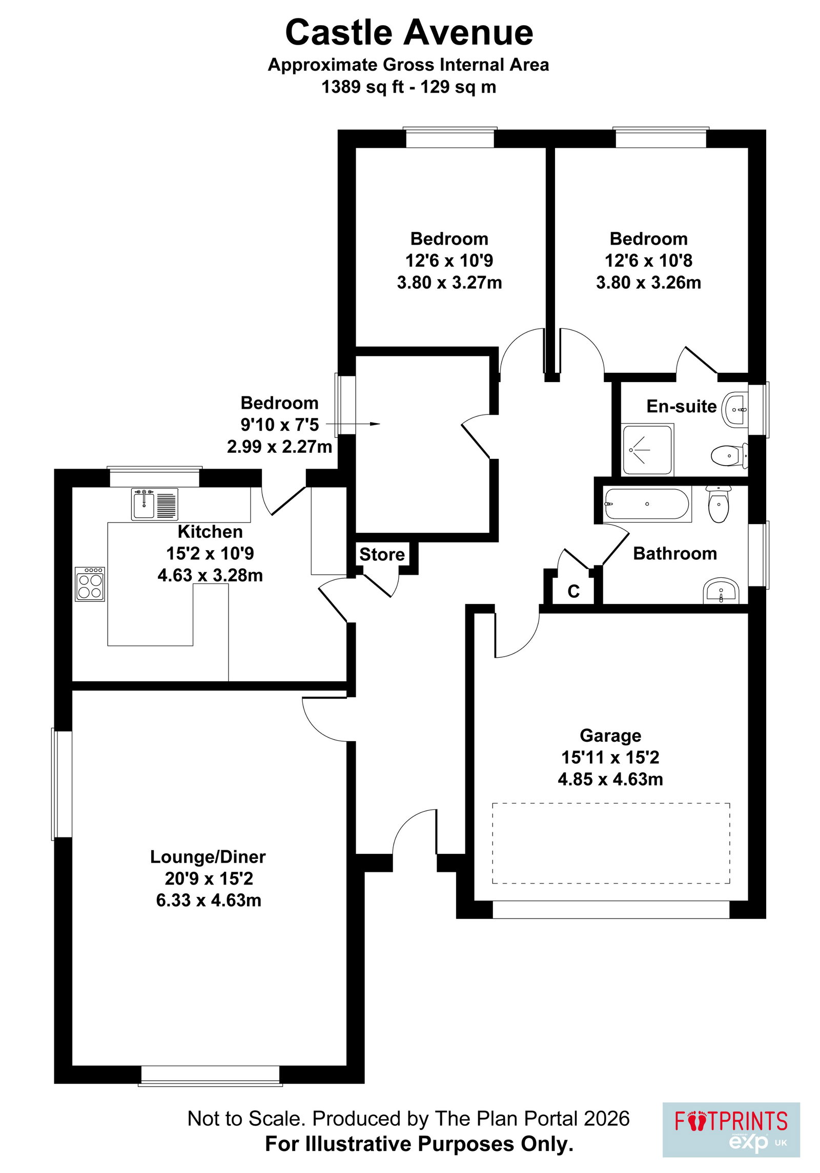 39, Castle Avenue, Broadstairs floorplan