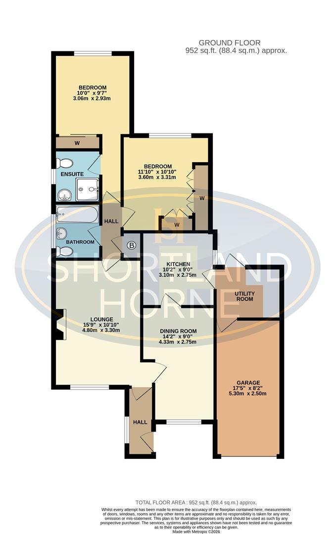 307, Princethorpe Way, Coventry floorplan
