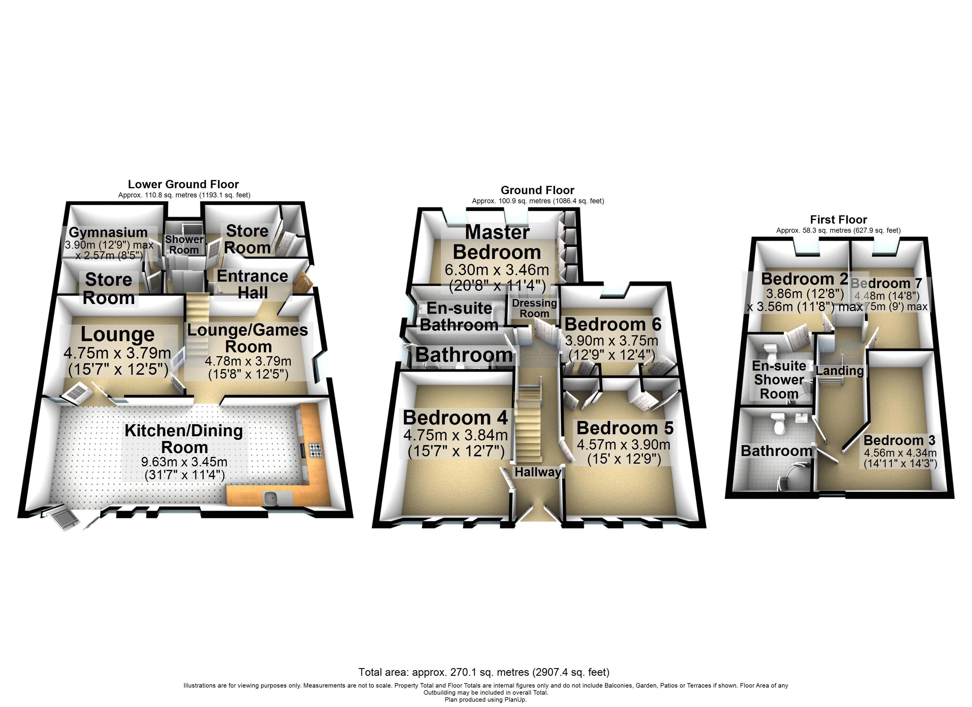 10, Manor Road, Chigwell floorplan