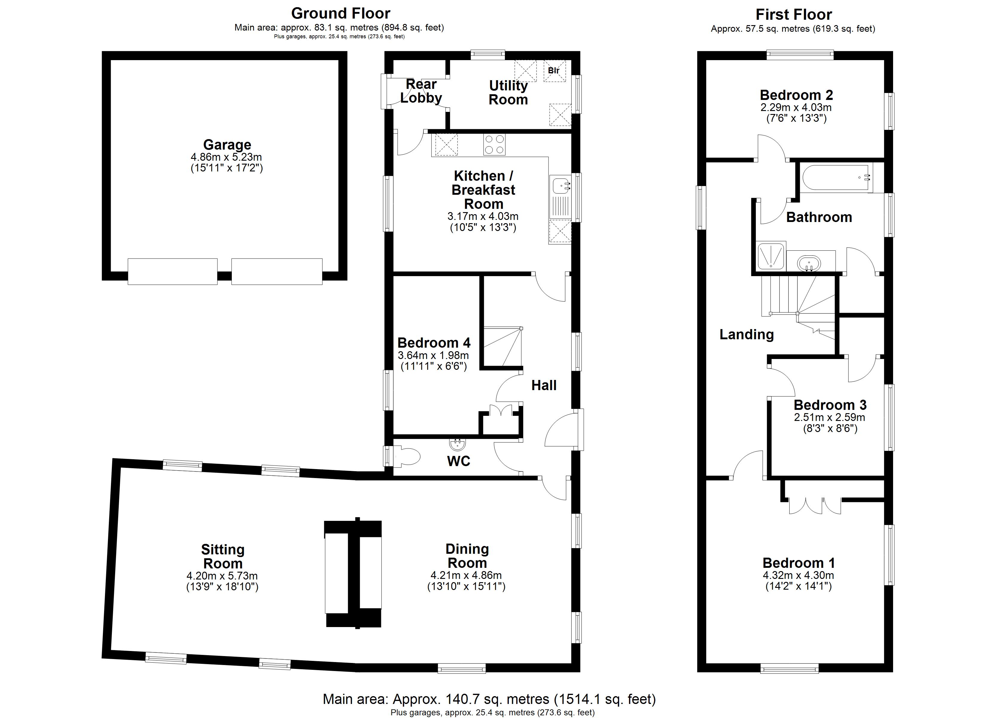 101, High Street, Great Abington floorplan