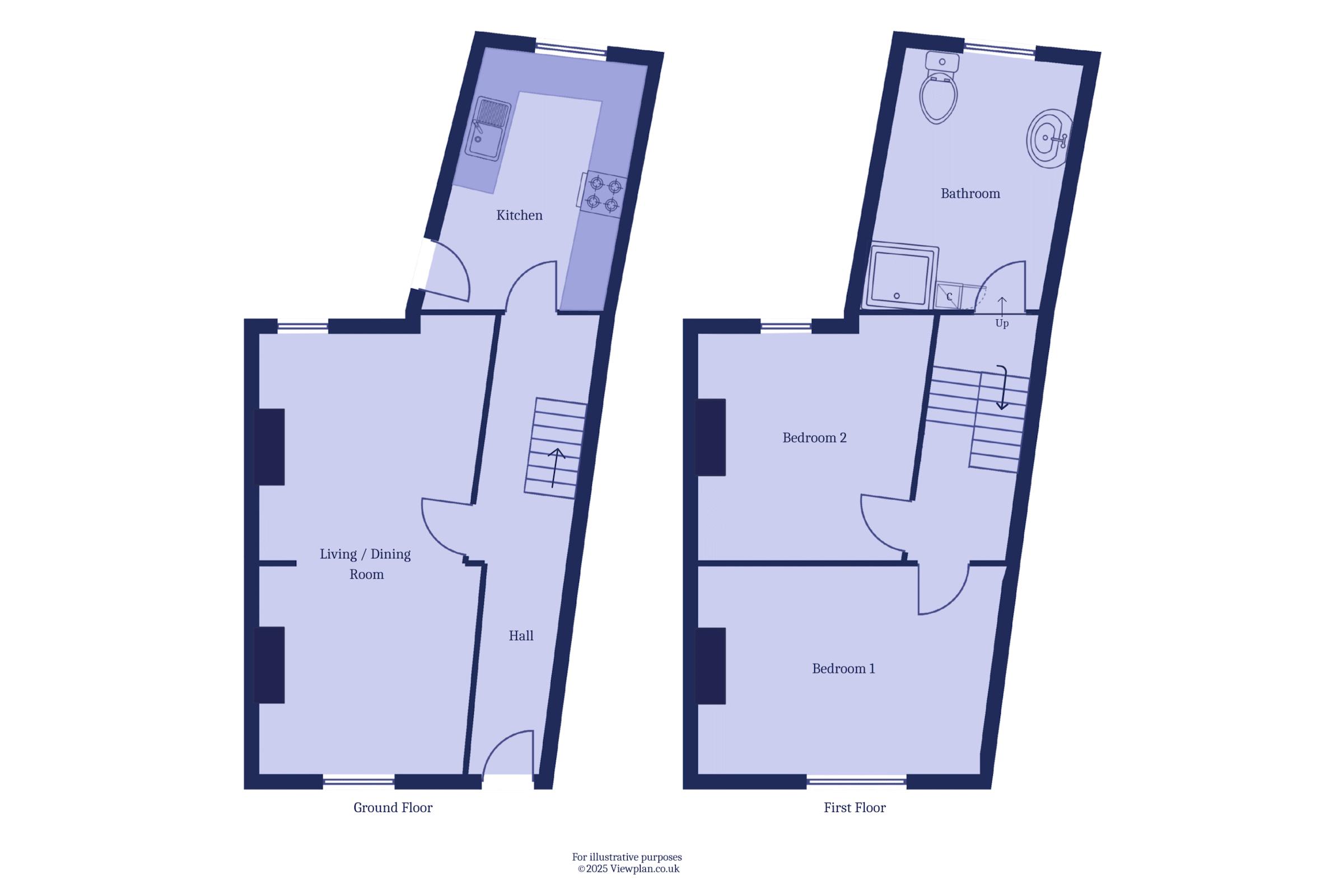 9, Fern Street, Cardiff floorplan