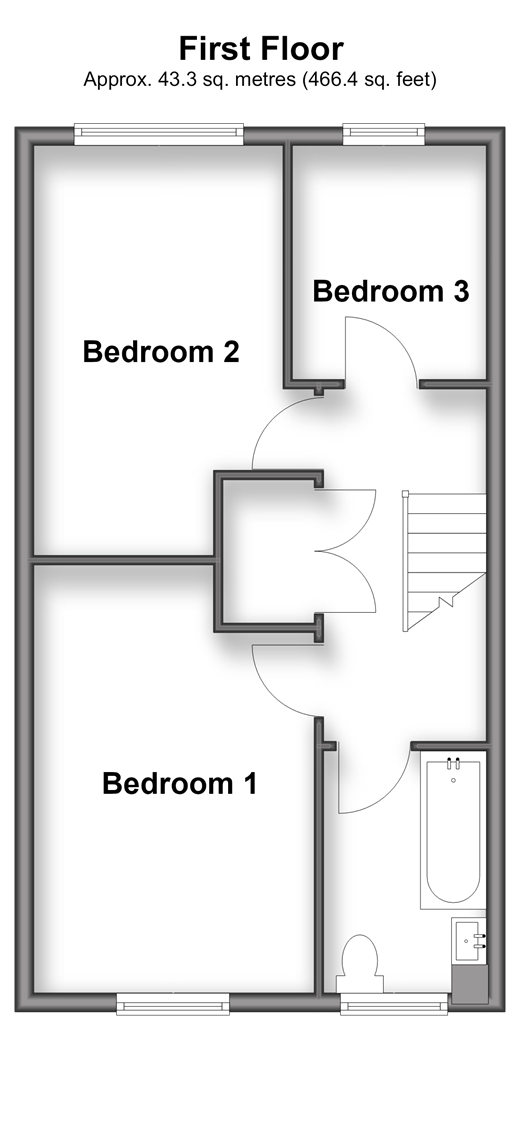 Claston Close, Dartford floorplan
