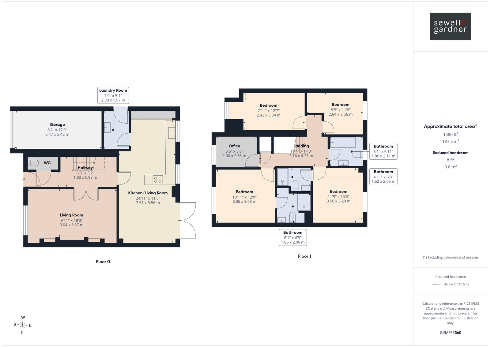 15, Appleby Drive, Rickmansworth floorplan