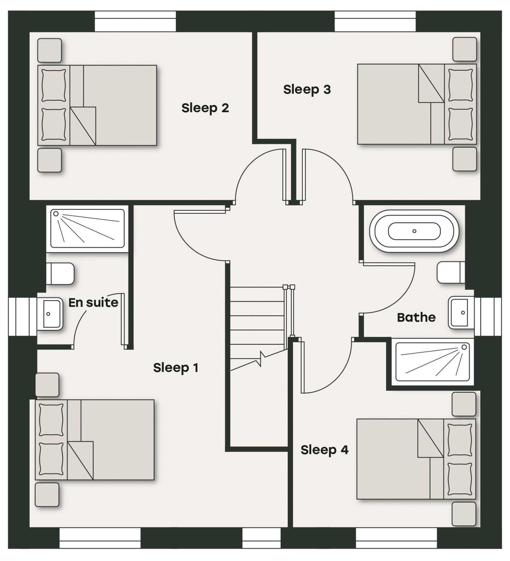 Plot 115 The Rosemary, Pheasant Hill Park, Doncaster floorplan