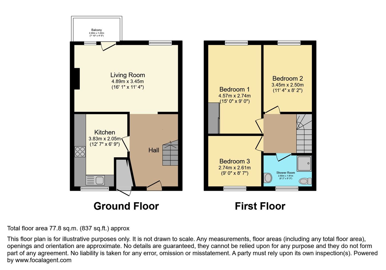 101a, Wellington Road, Exeter floorplan
