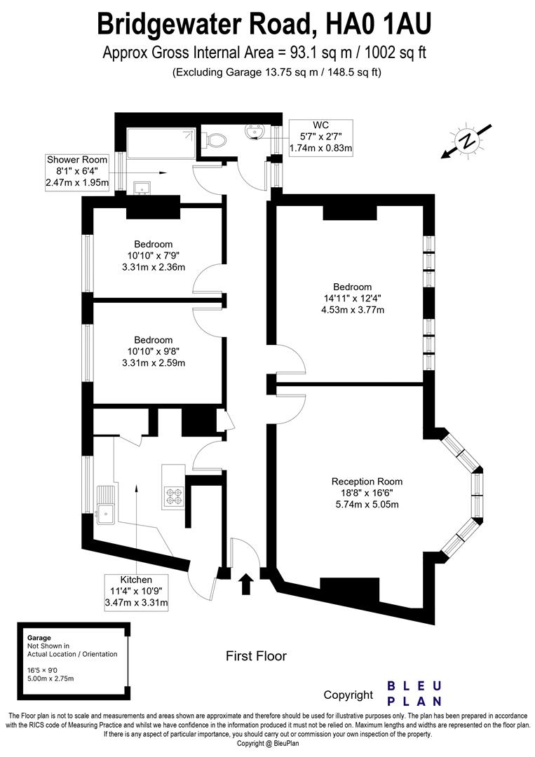 Bridgewater Court, 4, Bridgewater Road, Wembley floorplan