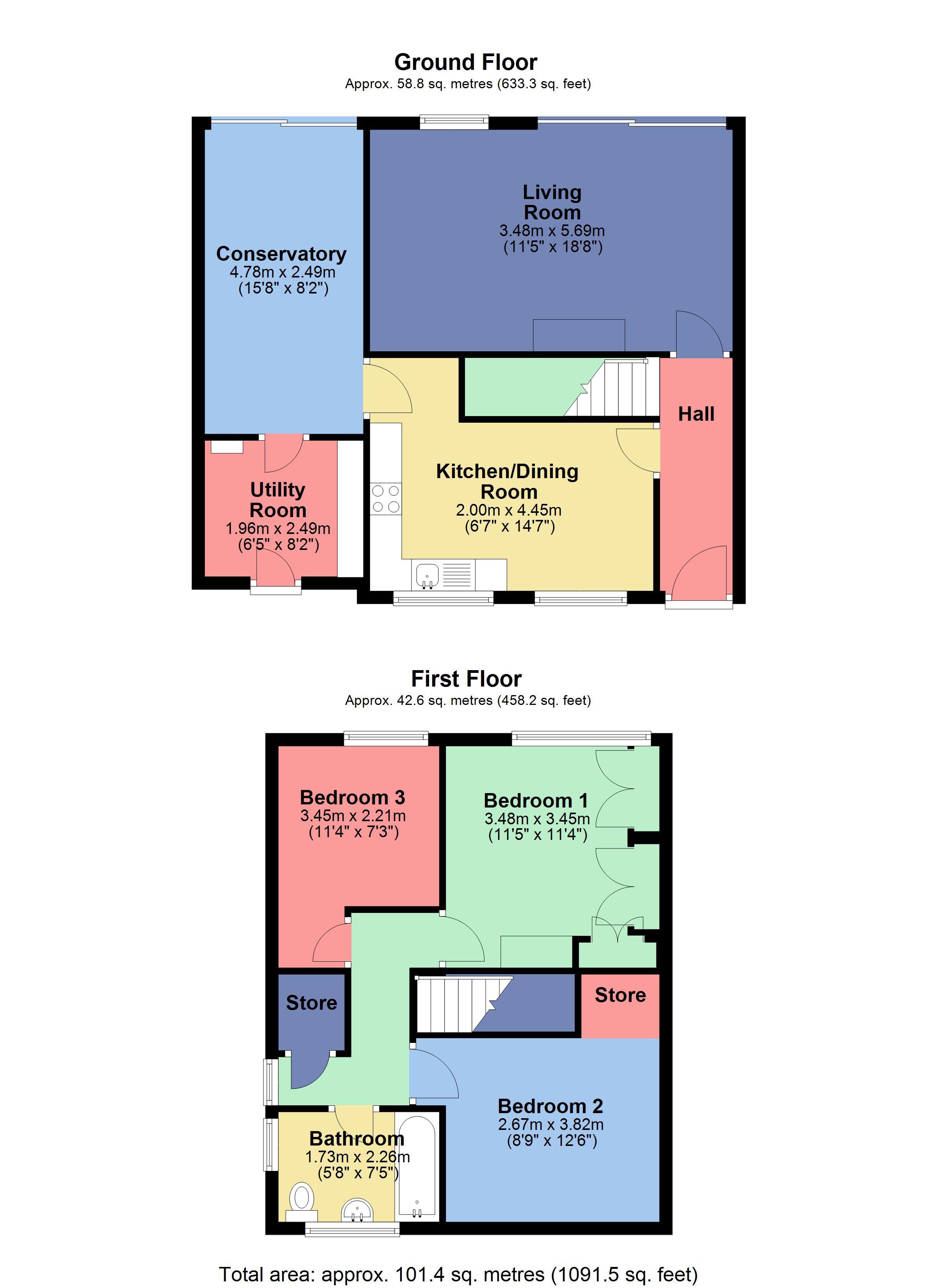 3 Bedrooms End terrace house for sale in Robin Hood Drive, Bushey, Hertfordshire WD23