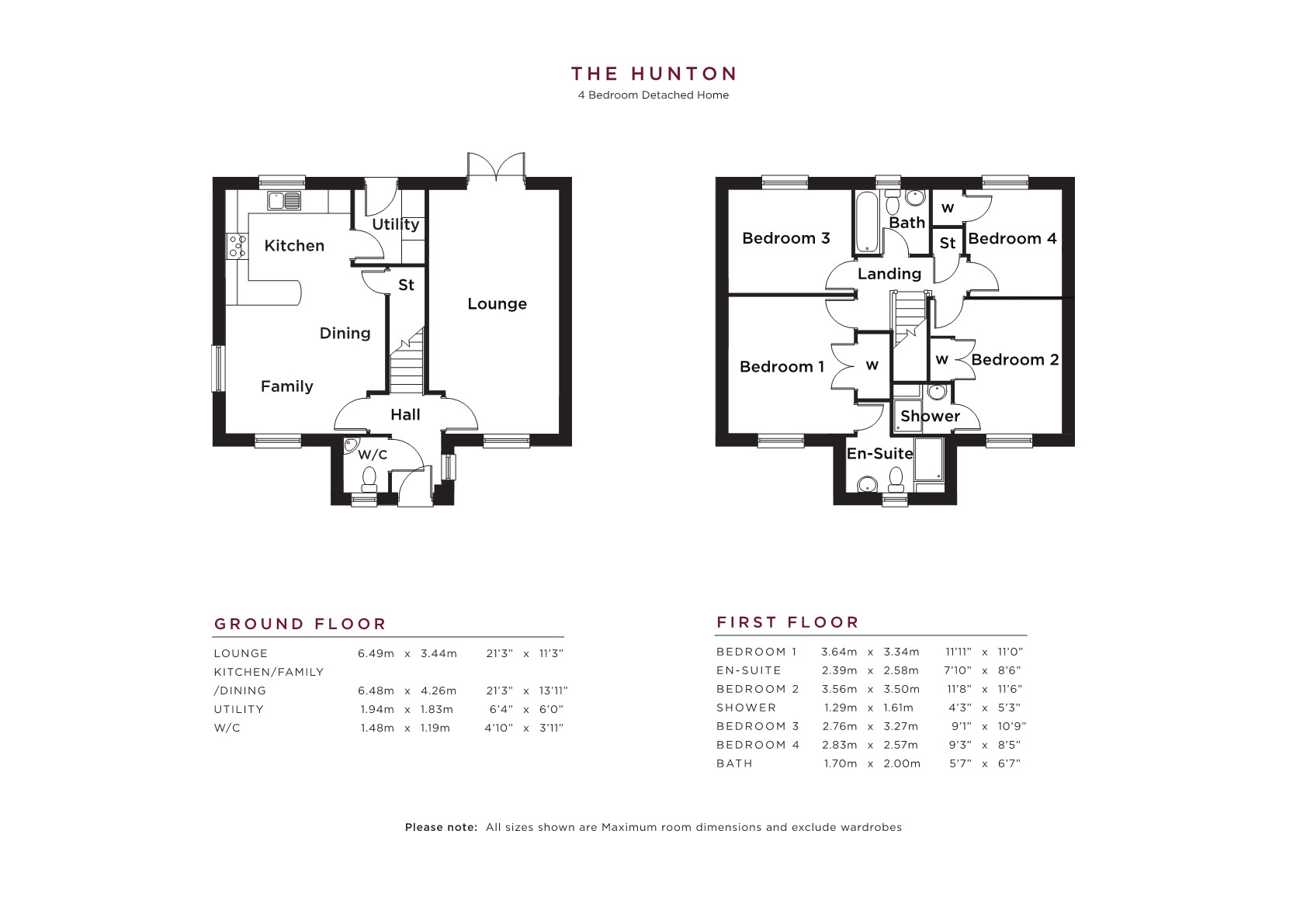 Plot 21 The Hunton,, Greenacres Farm, Goosnargh floorplan