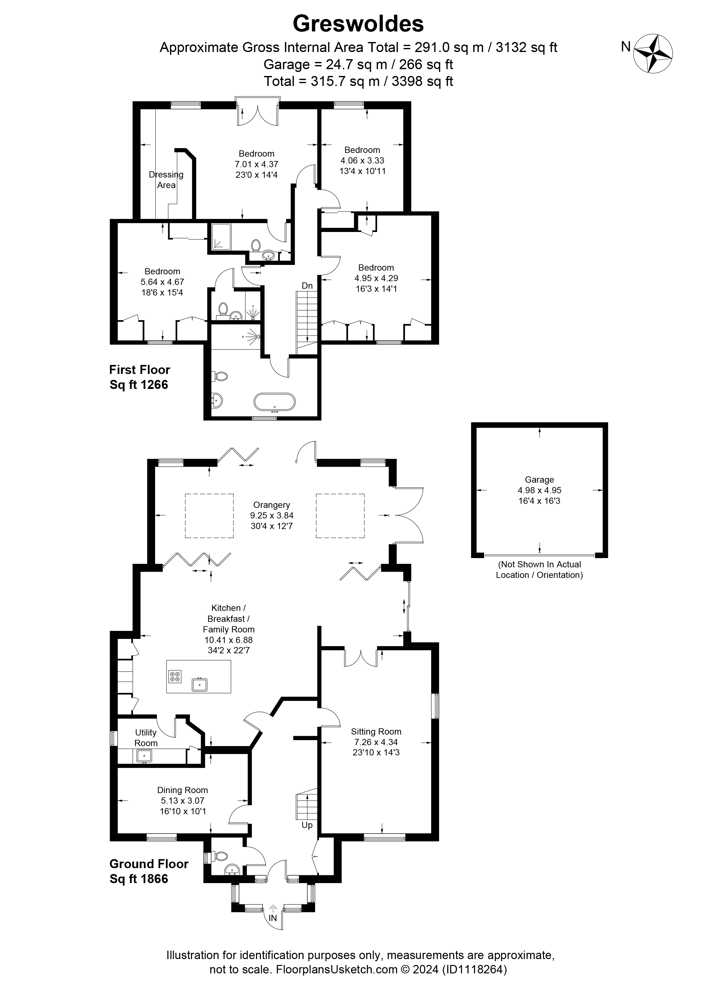 Wedmans Lane Rotherwick Hook Hampshire Rg27 4 Bedroom Detached