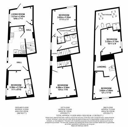 3, Mill Lane, Bath floorplan