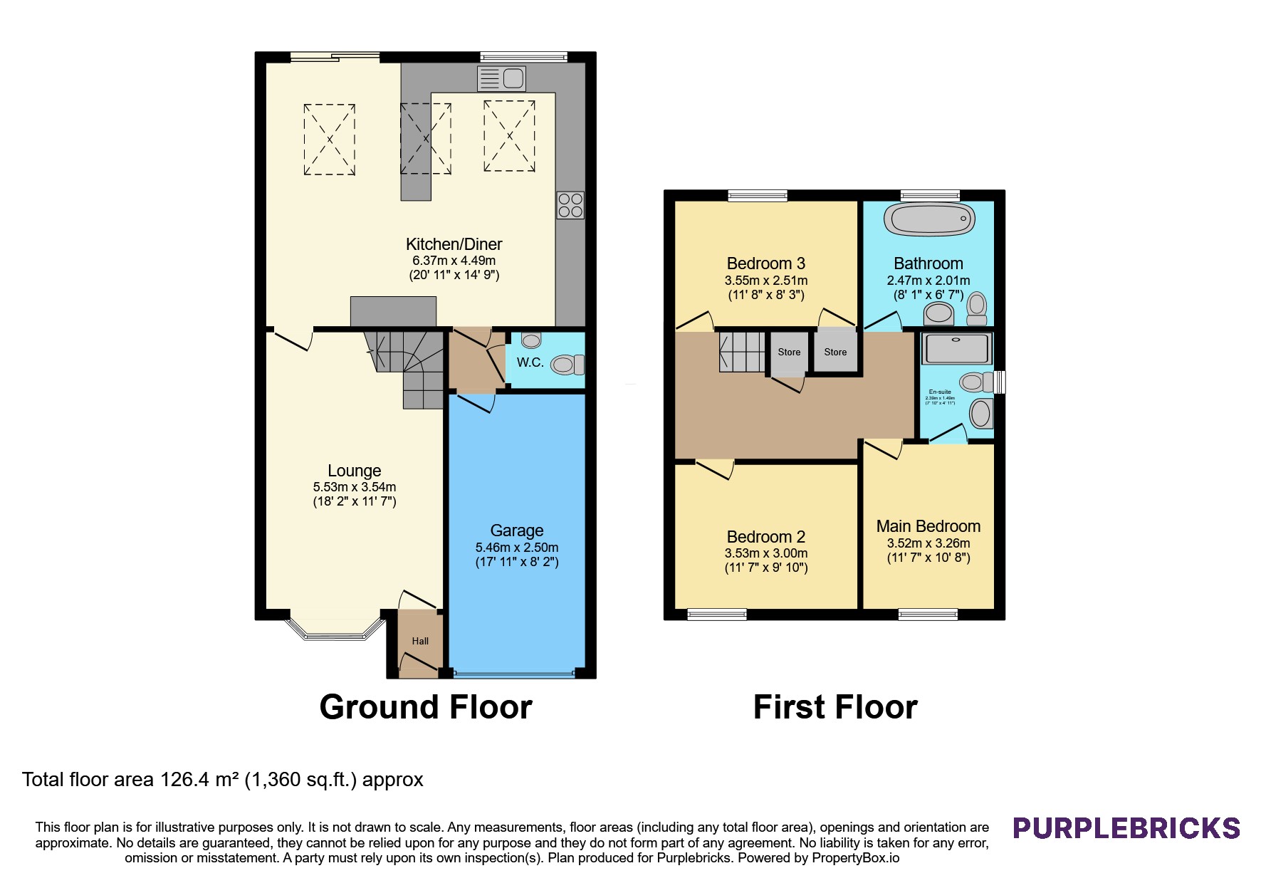 17, Boulmer Avenue, Cramlington floorplan