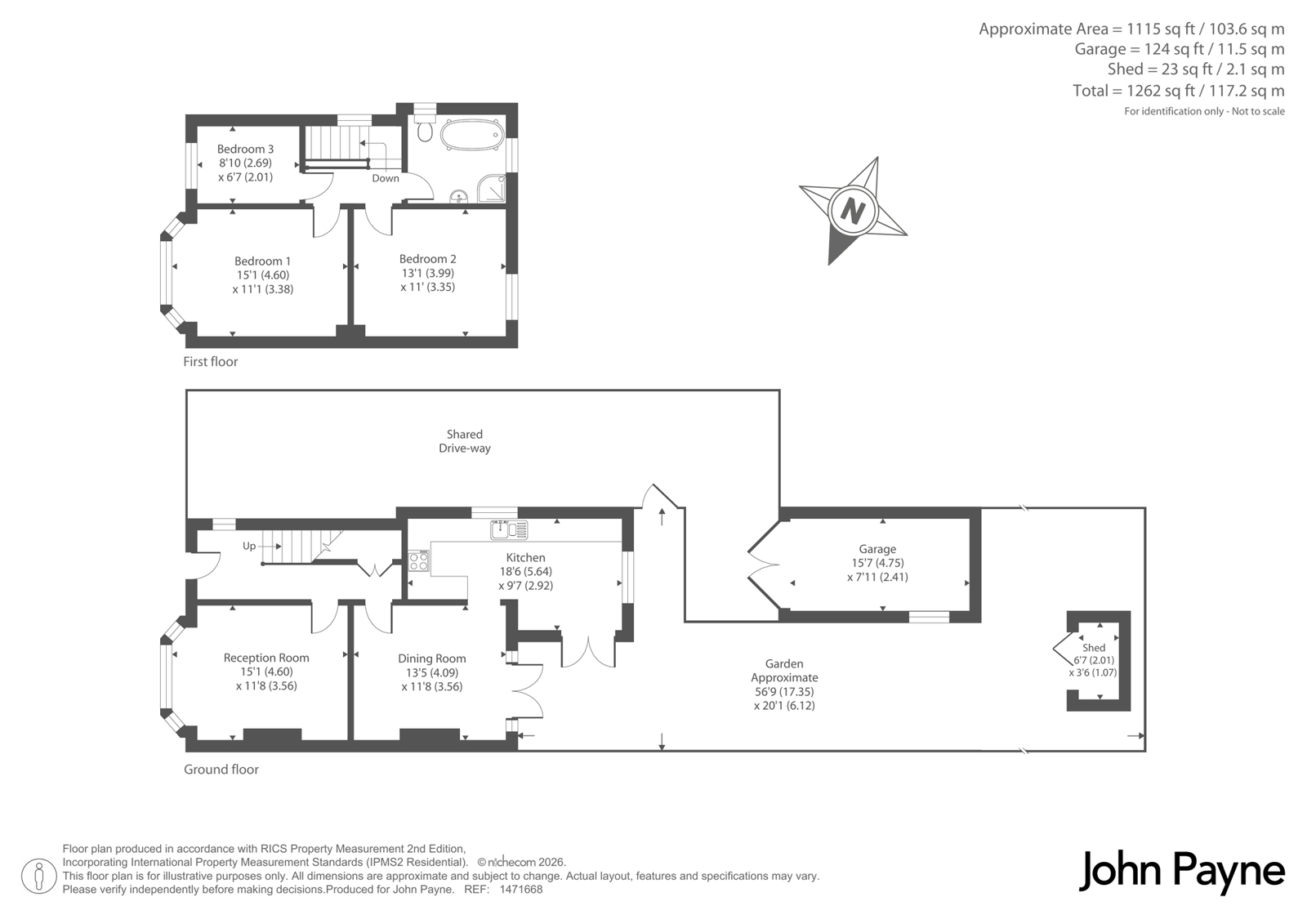 21, Highcombe Close, London floorplan