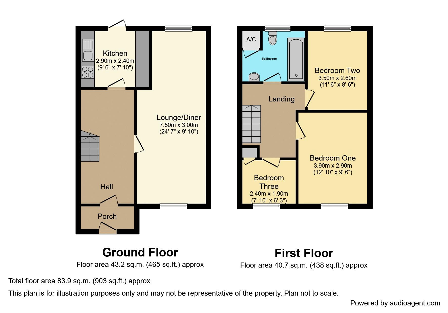 15, Lilac Walk, Bedford floorplan