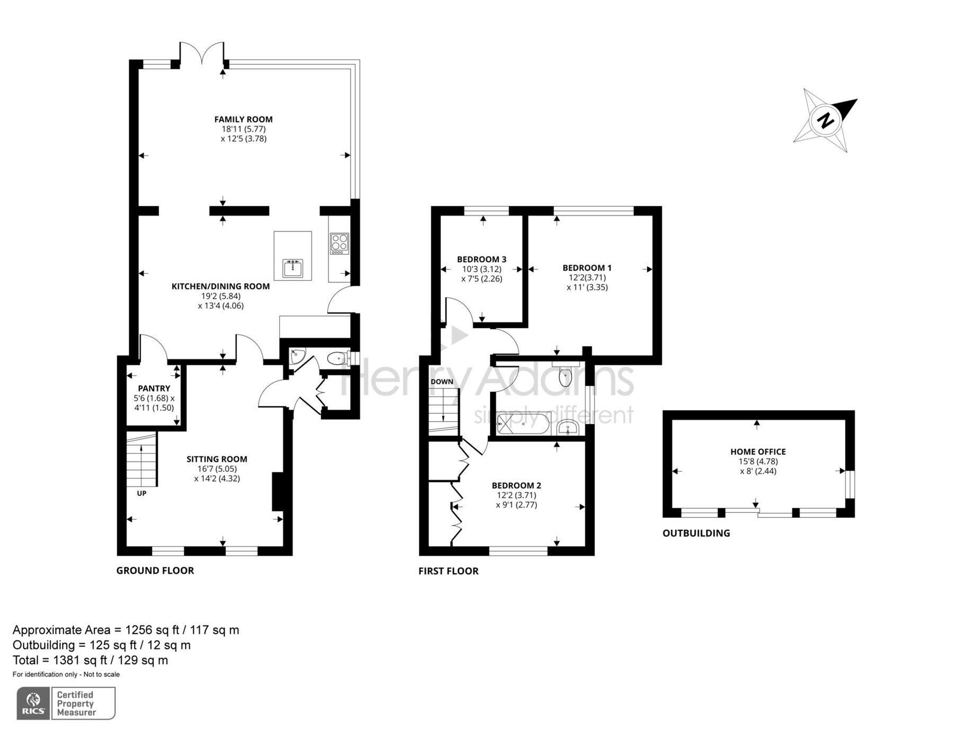 5 Fieldings Cottages Stane Street, Billingshurst floorplan