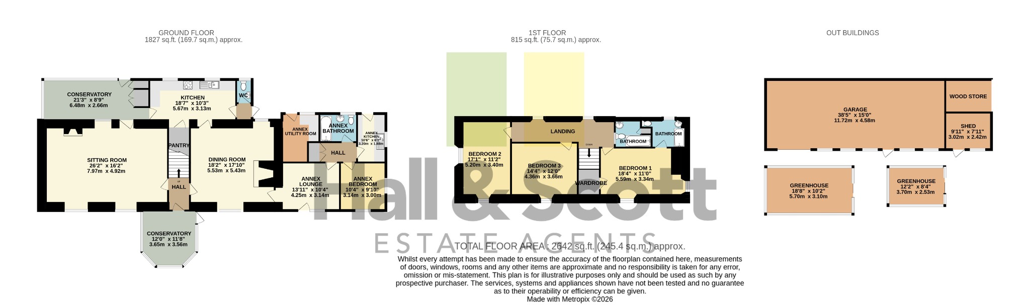 Beatlands Farm, Metcombe, Ottery Saint Mary floorplan