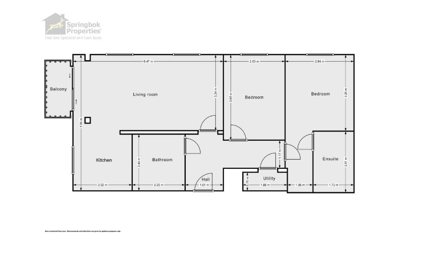Apartment 1801, 9, New Century Park, Manchester floorplan