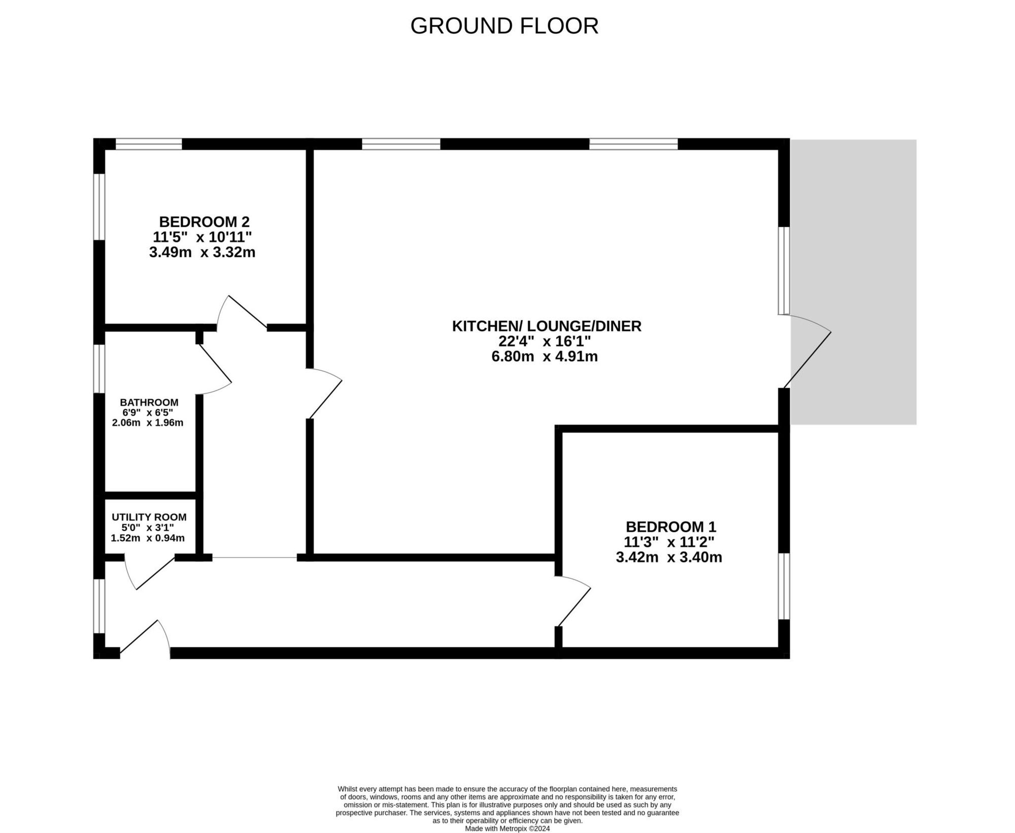 Flat 7, Dapple Court, Watford floorplan