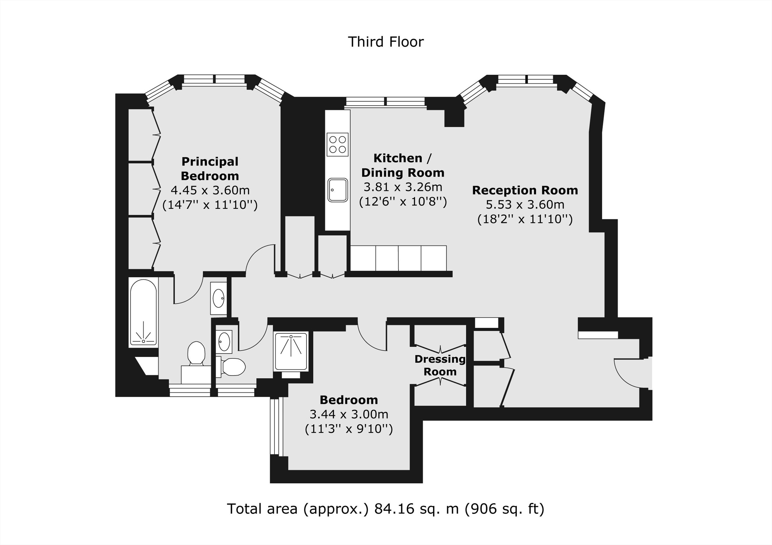 39, Montagu Mansions, London floorplan