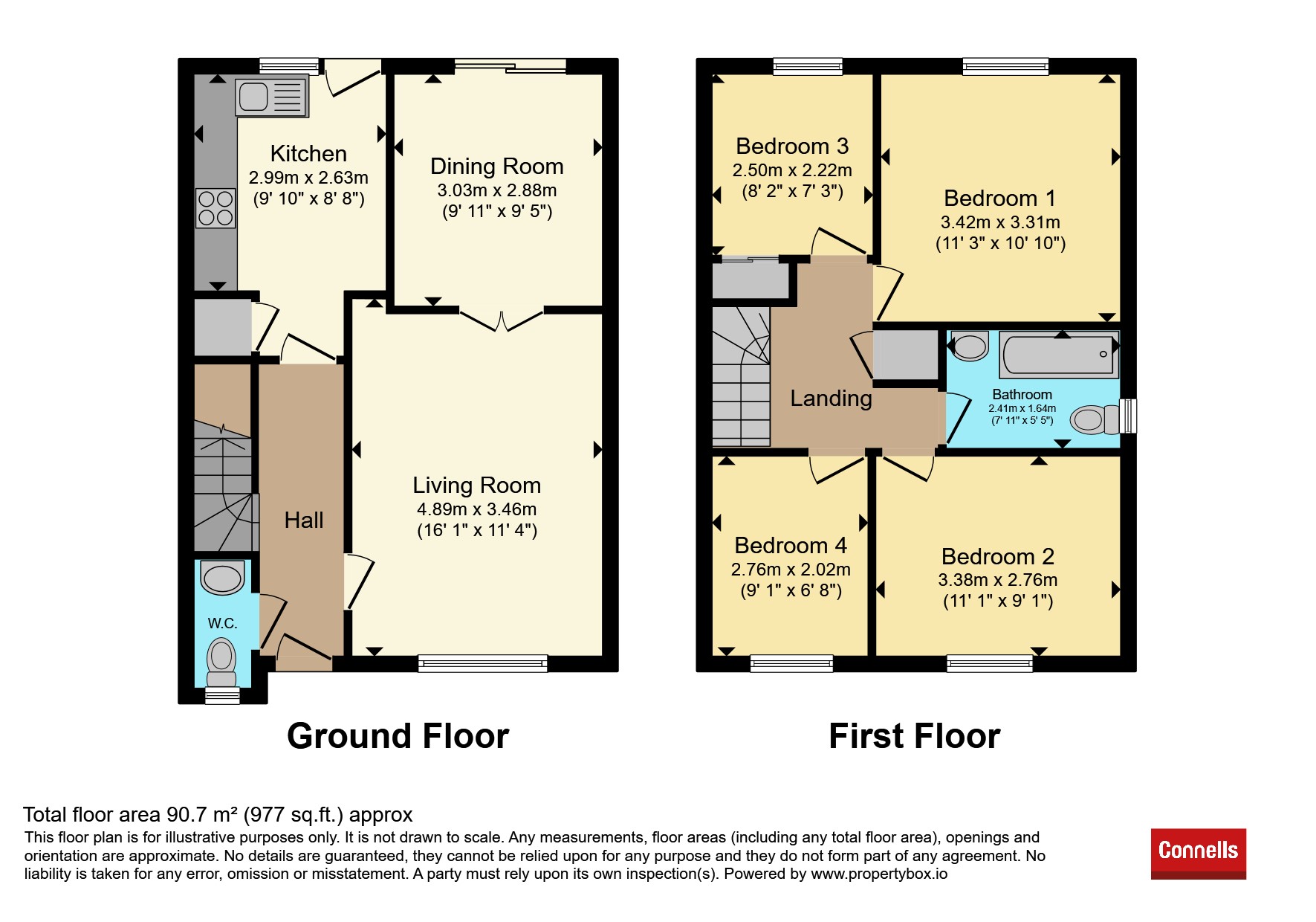 44, Millstream Gardens, Wellington floorplan