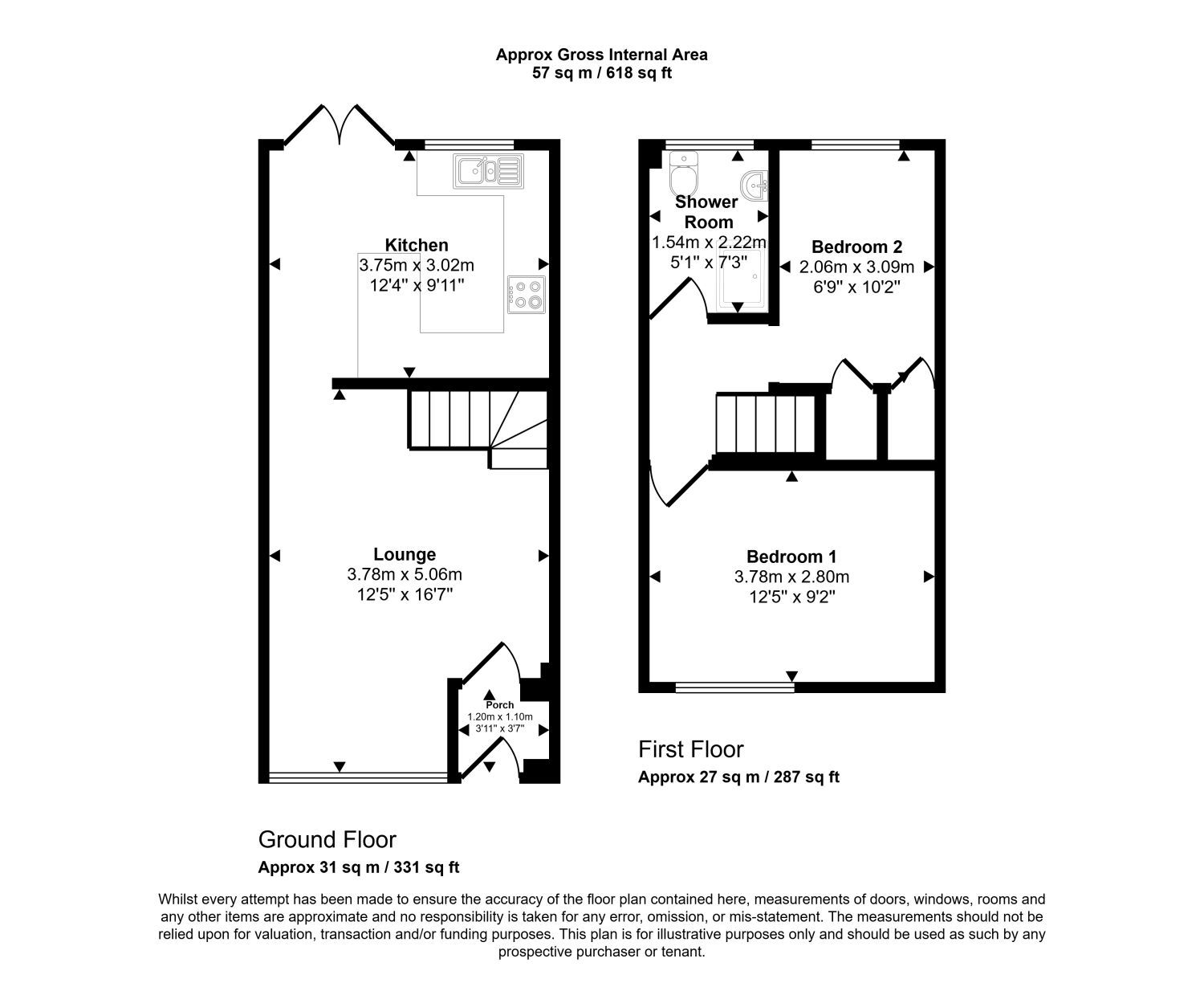 18, Ashwood Avenue, Wigan floorplan