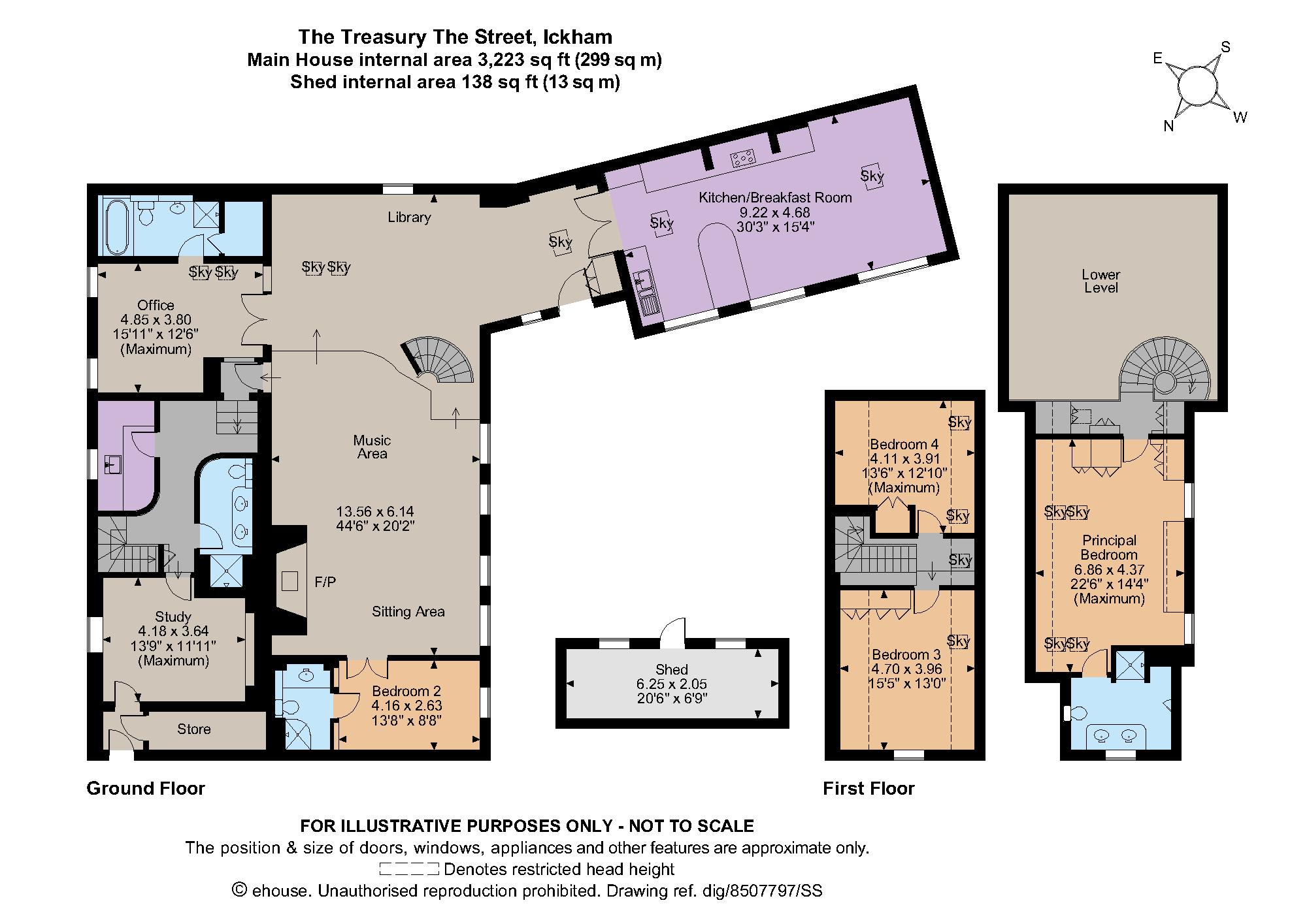 The Street, Ickham, Canterbury, Kent CT3, 4 bedroom barn conversion for