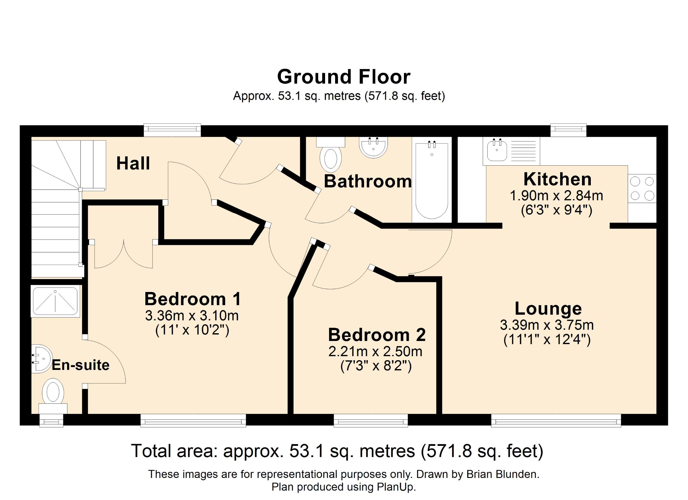 10 Albion Way, Edenbridge floorplan