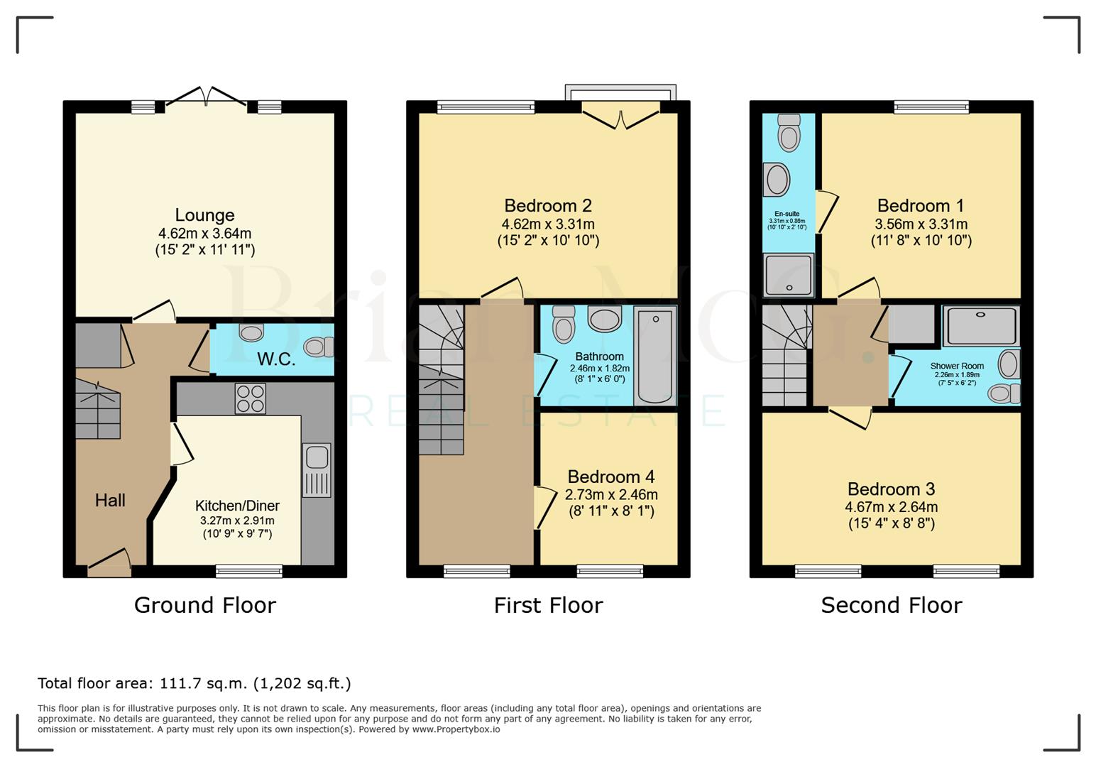 2, Nickleby Close, Rugby floorplan