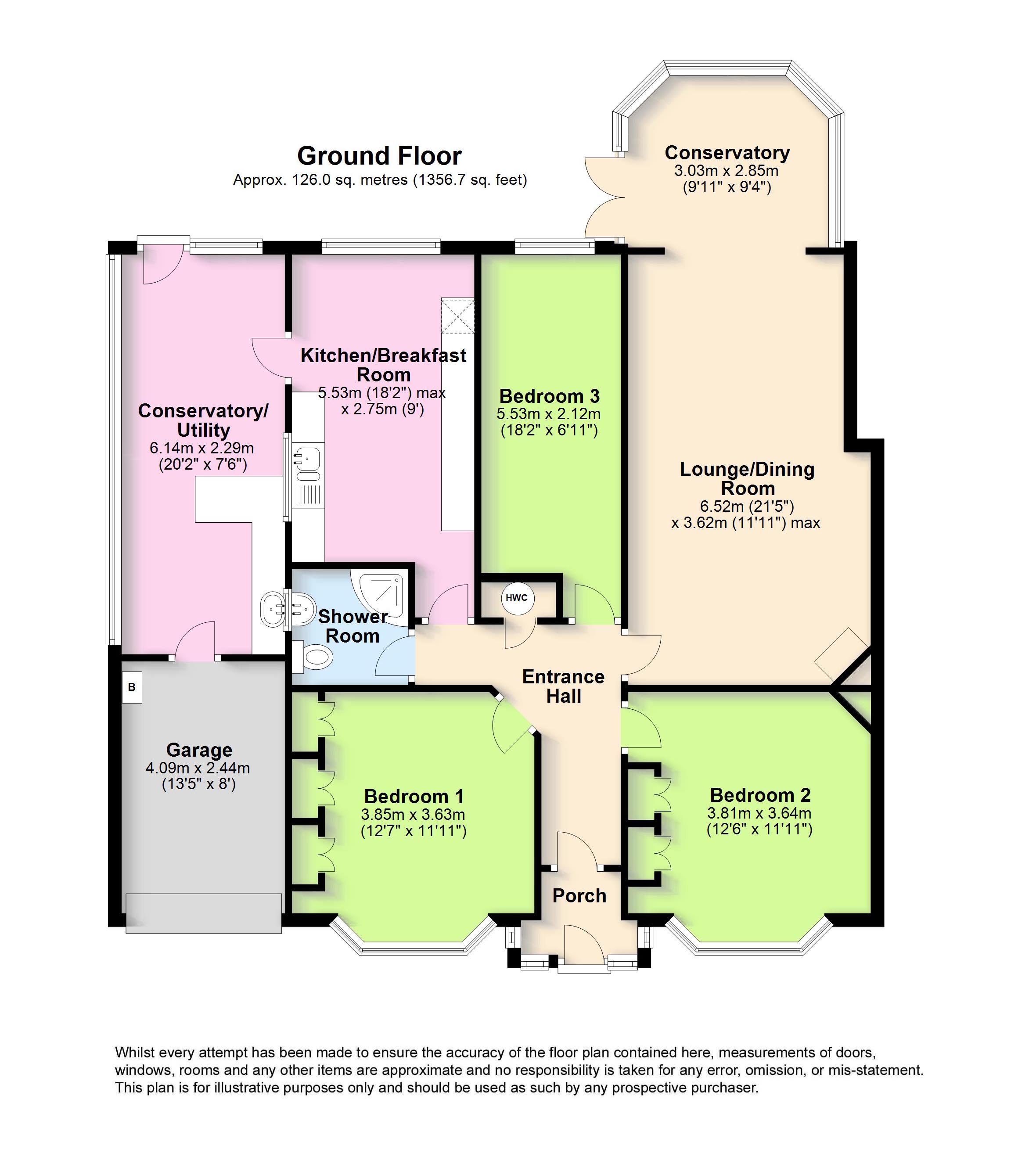 3 Bedrooms Bungalow for sale in Sunningdale Road, Worthing, West Sussex BN13