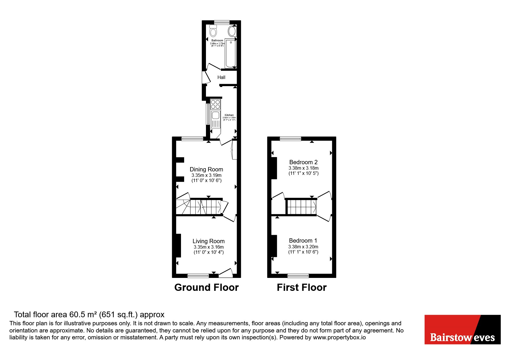 6, East Grove, Nottinghamshire floorplan