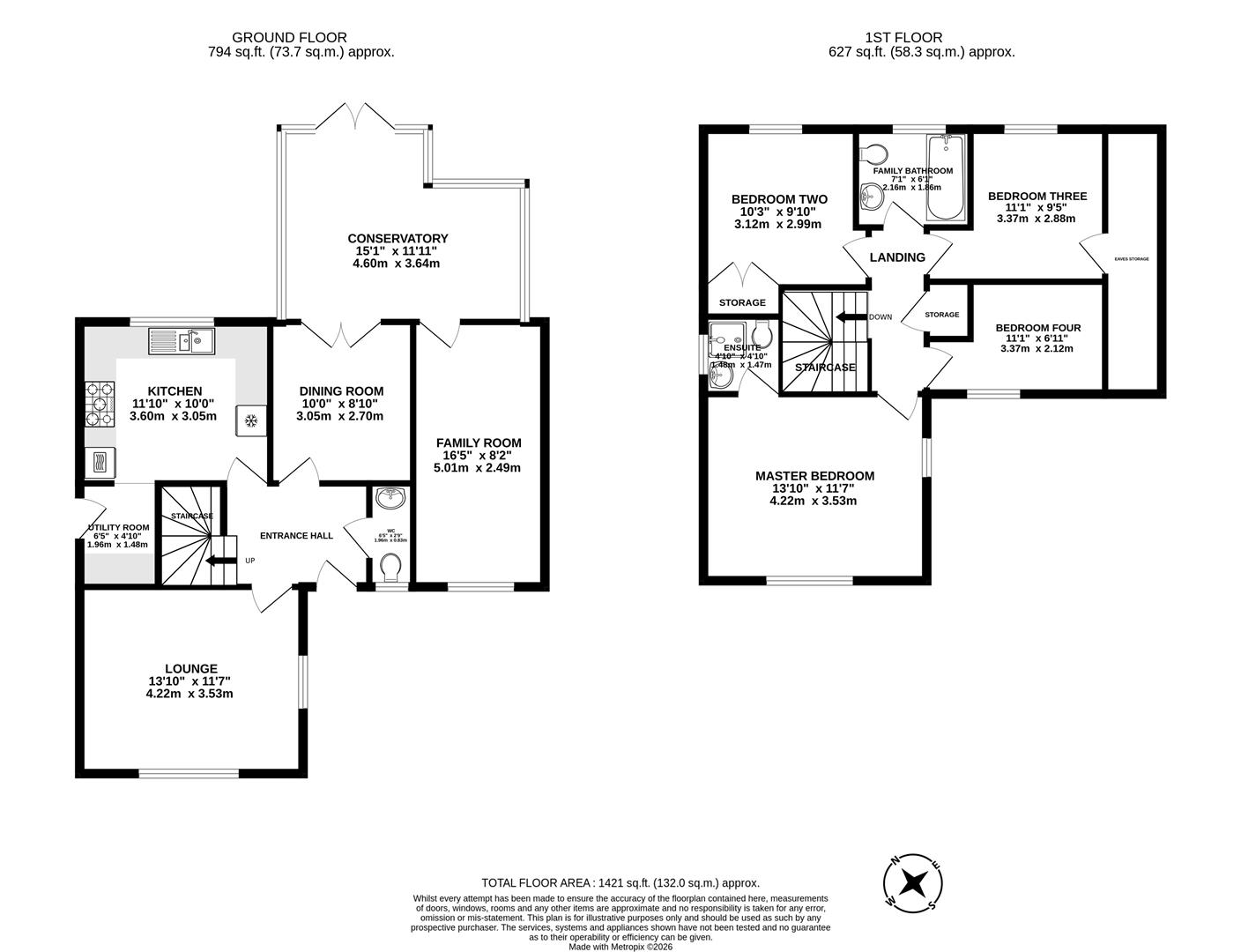 19, Orchard Close, Chorley floorplan