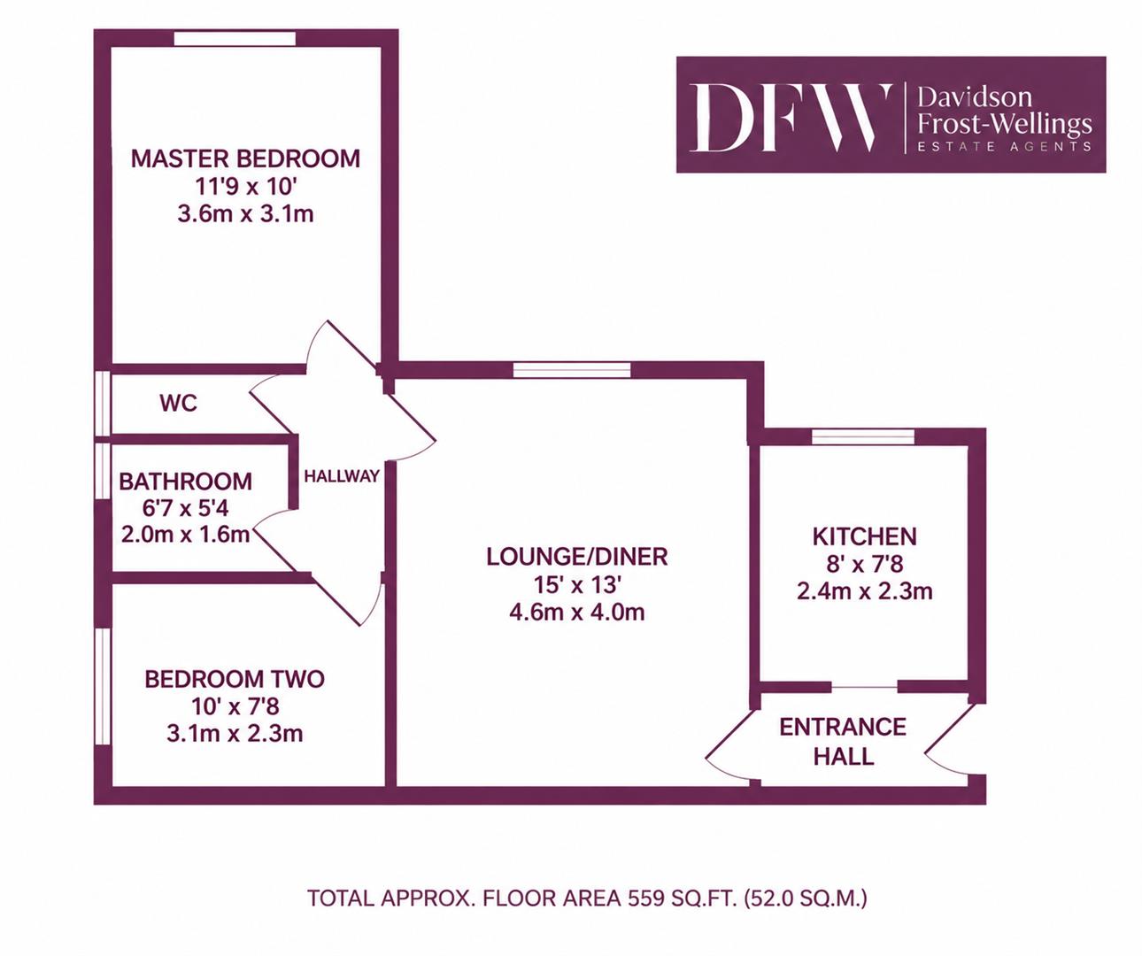 Lakeview, New Bedford Road, Luton floorplan