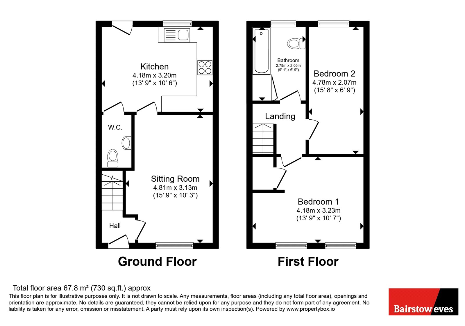 6, Taylor Close, Oxfordshire floorplan