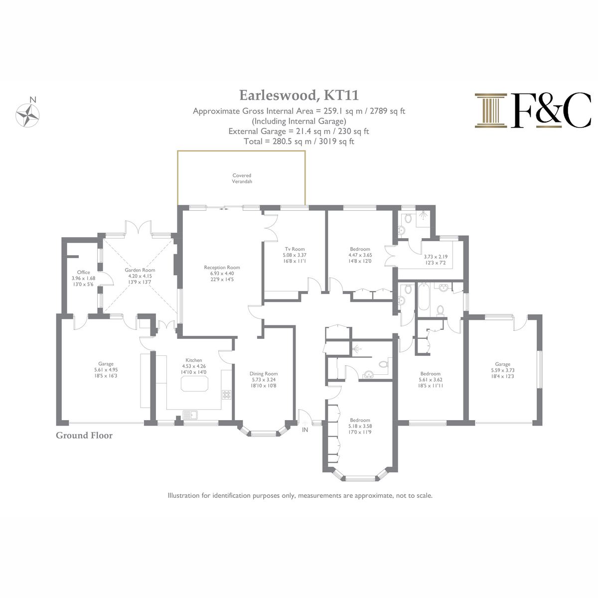 2, Earleswood, Surrey floorplan