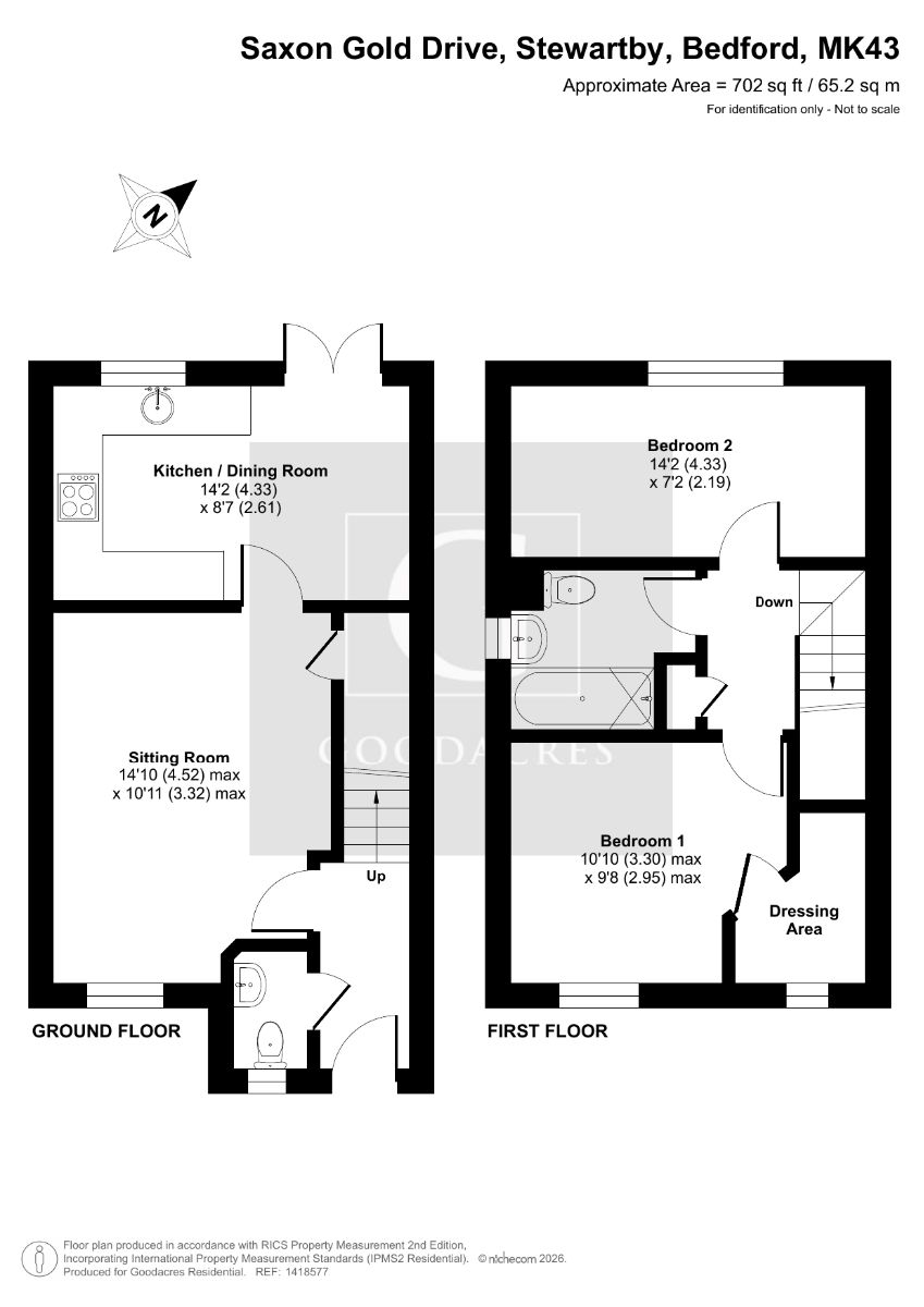 51 Saxon Gold Drive, Stewartby floorplan