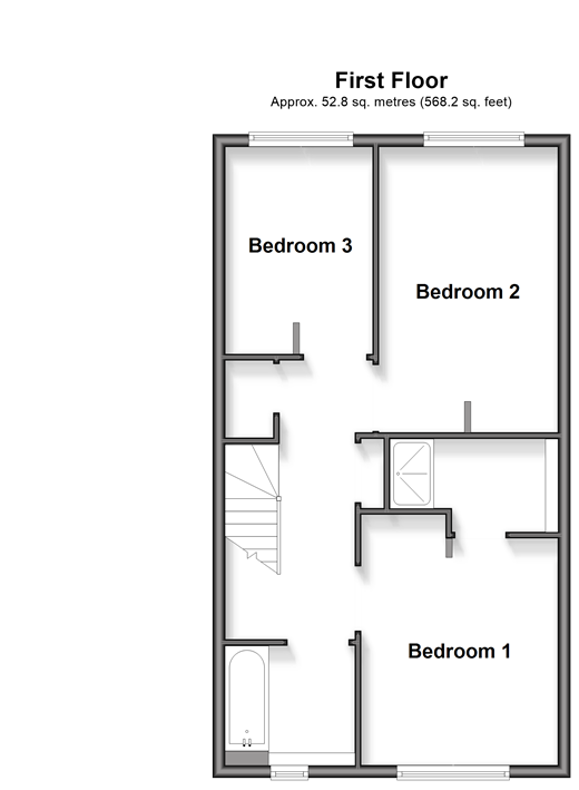 Blakers Yard Dial Post, Horsham floorplan