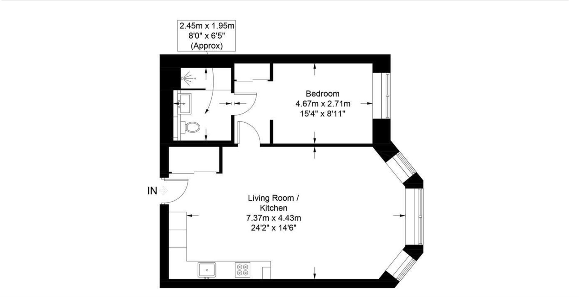 41231243, Delamarre House, London floorplan