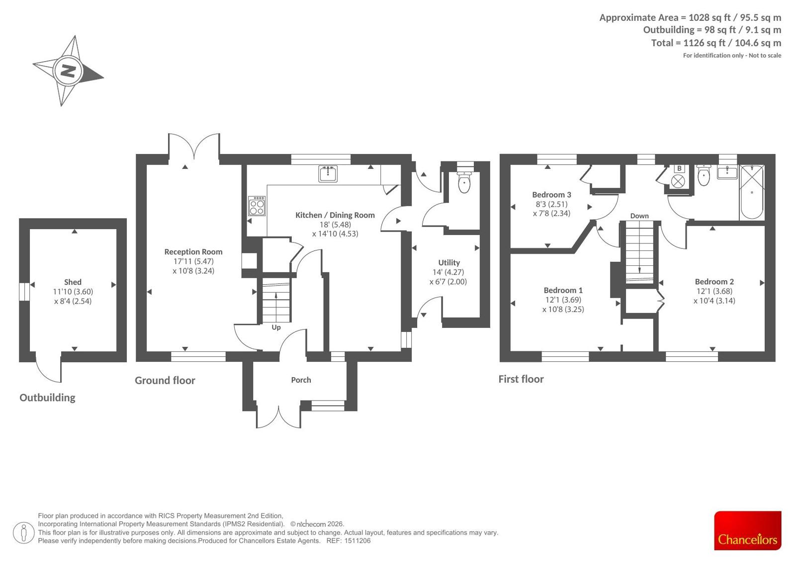 32, Queens Way, Hungerford floorplan