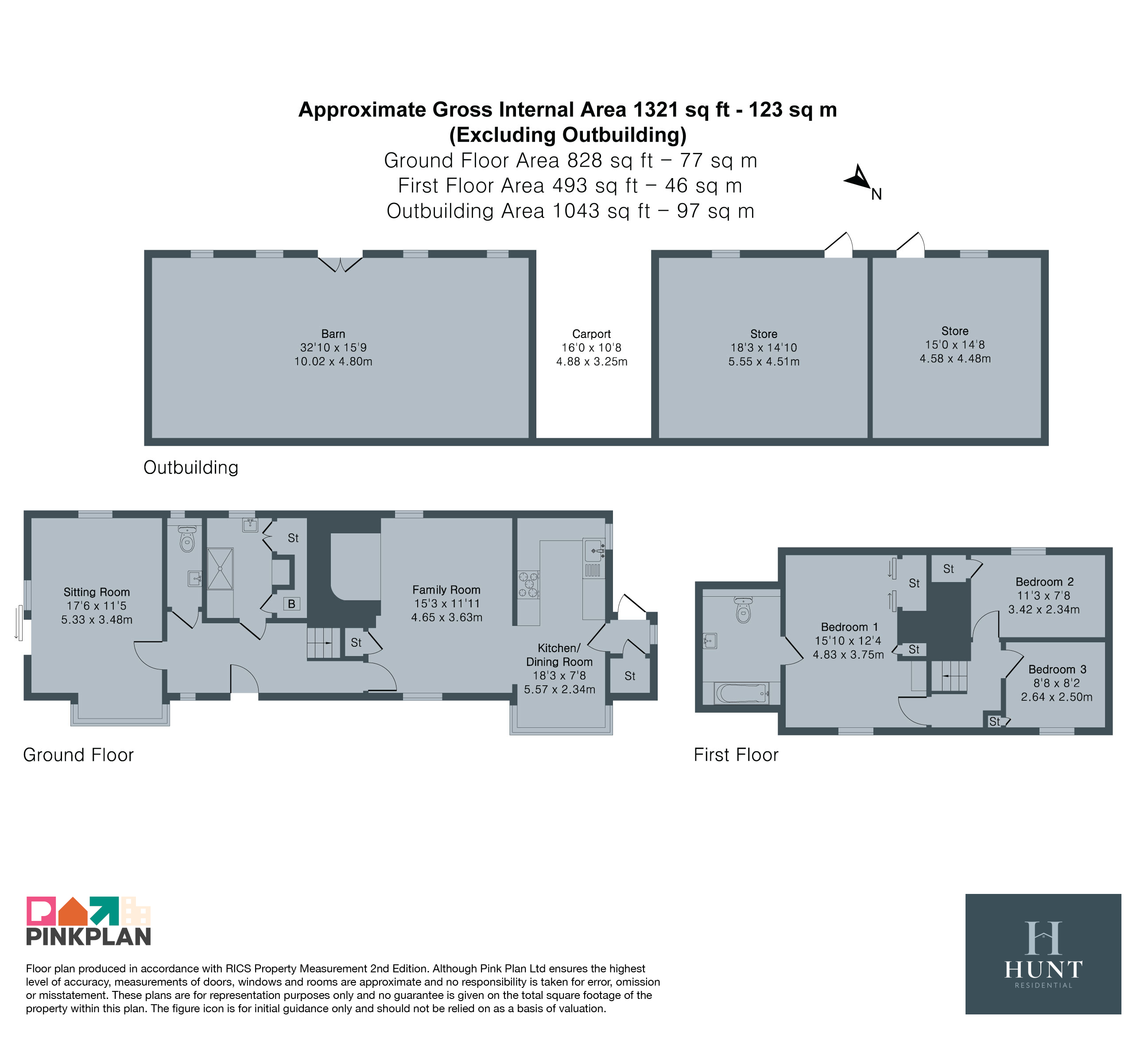 Vine Cottage,, Moreton, Oxfordshire floorplan