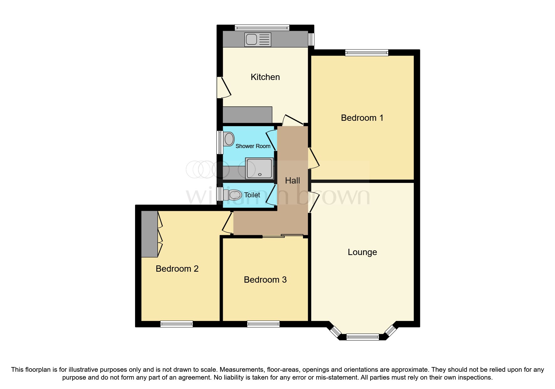 Banksfield Avenue, Yeadon, Leeds LS19, 3 bedroom semidetached bungalow