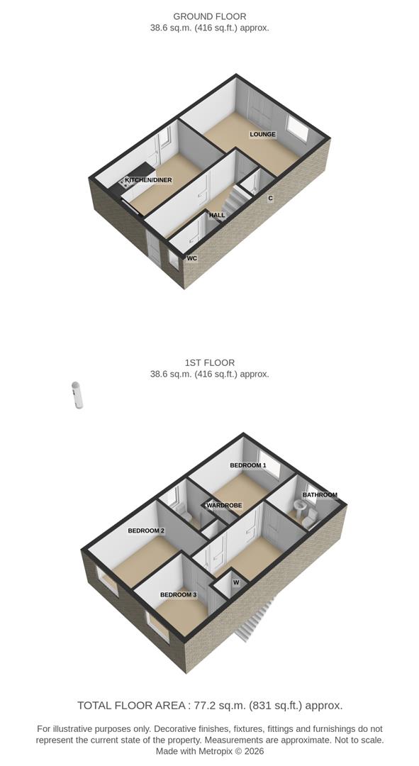 Cormorant Way, Bradwell floorplan