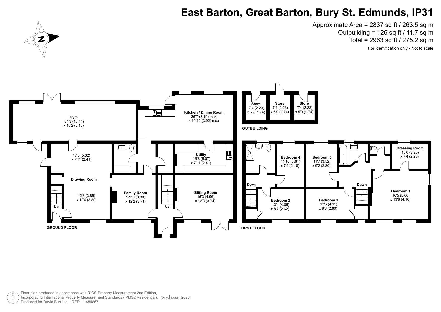 Two Oaks, Bury St. Edmunds floorplan