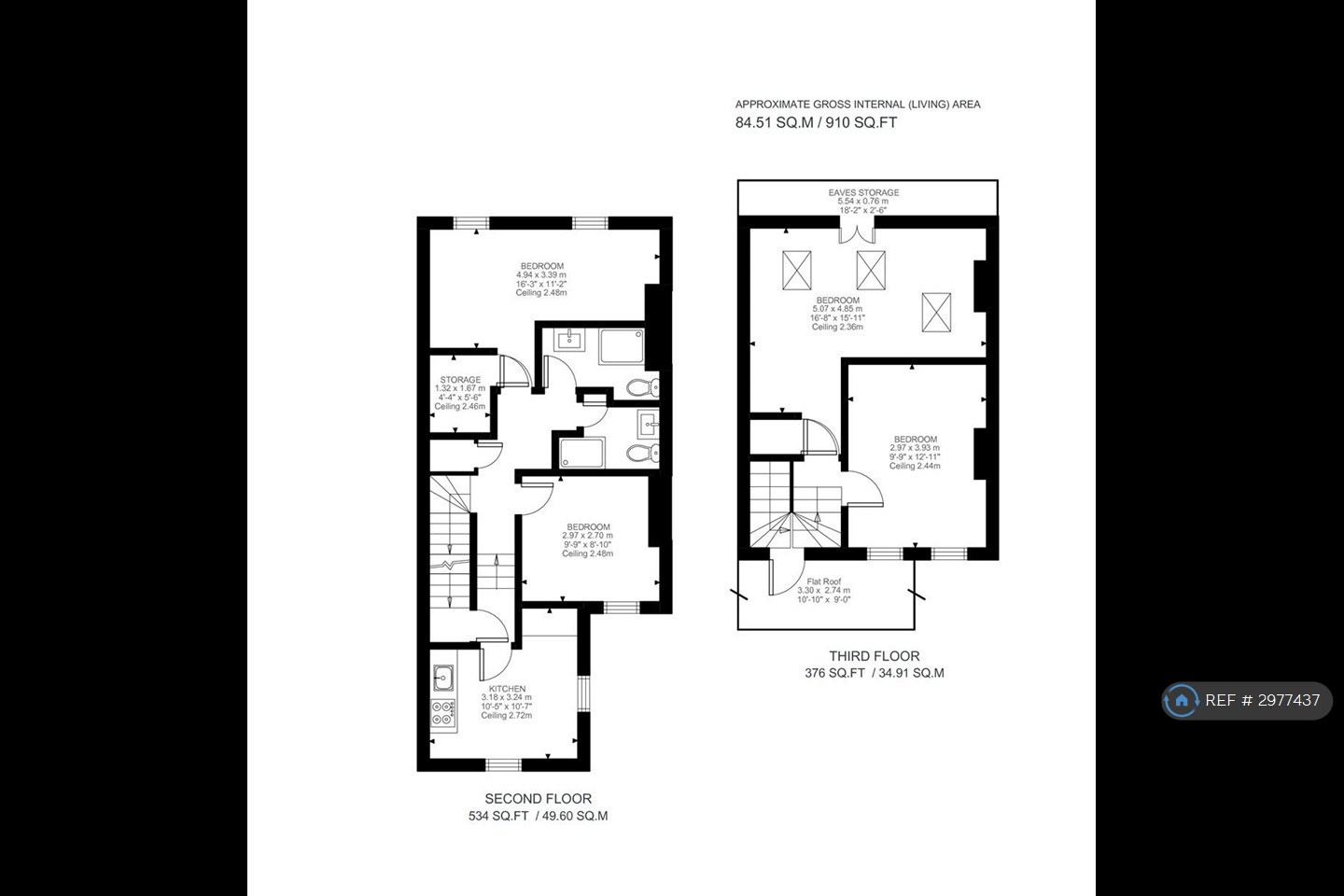 Flat C, Macfarlane Road, London floorplan