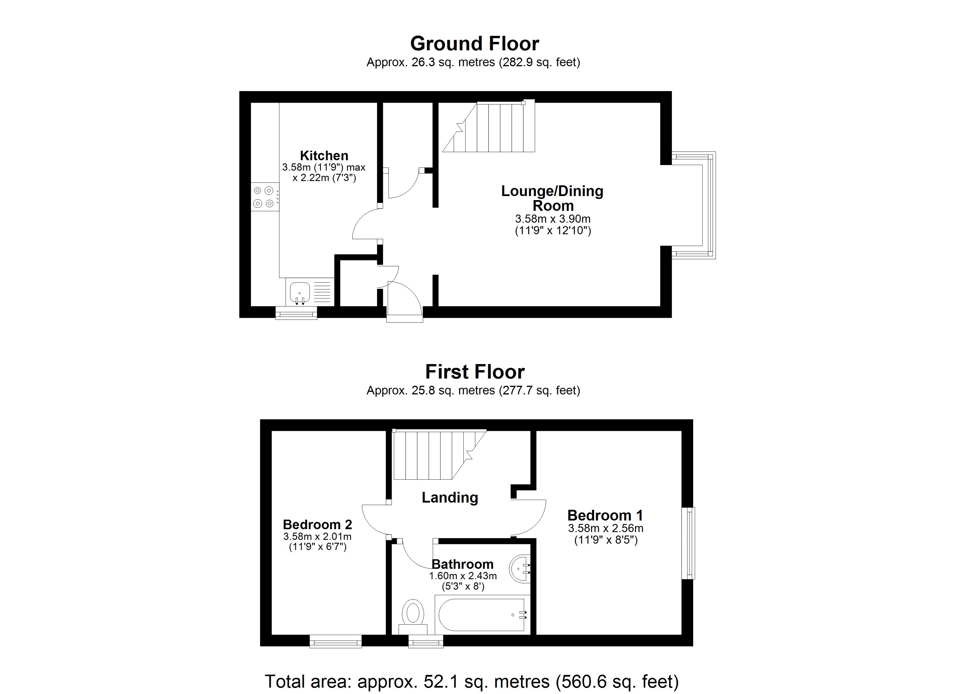 Studley Knapp, Milton Keynes floorplan