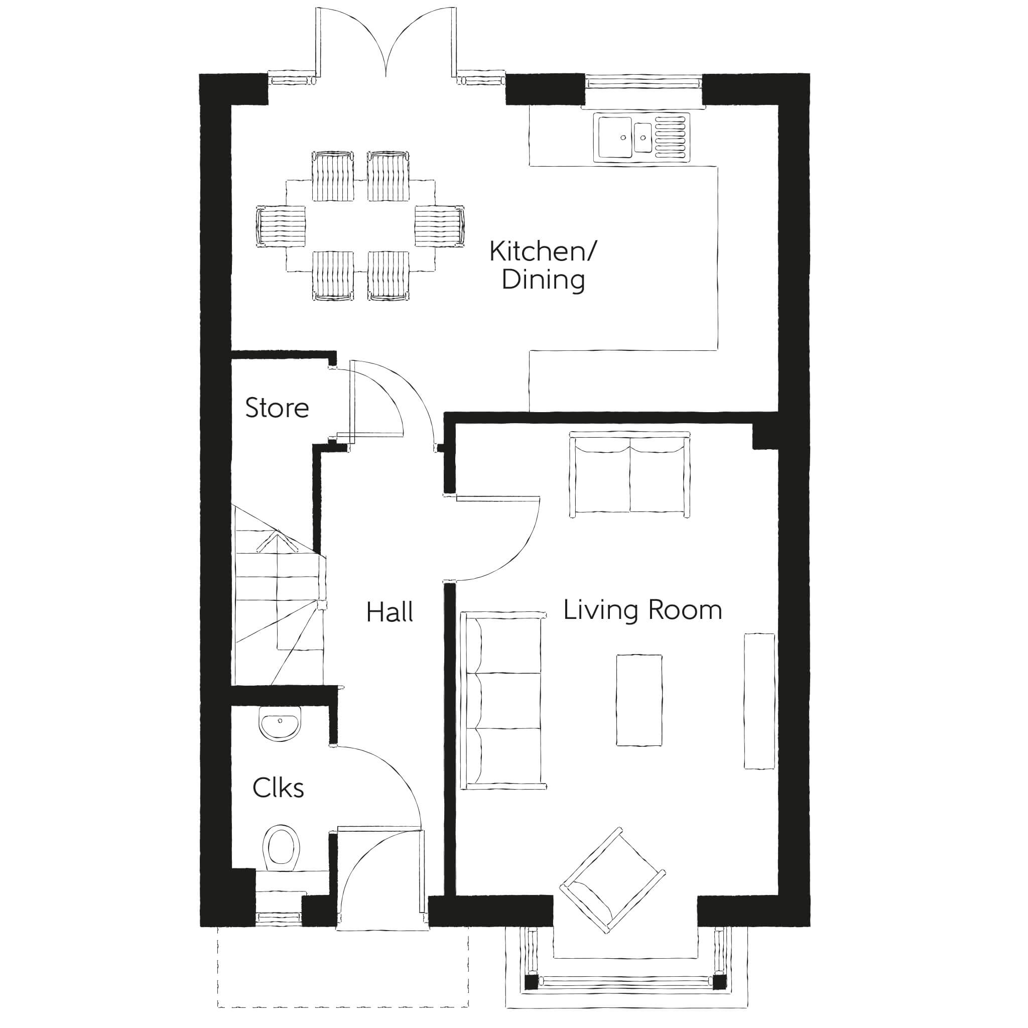 452, Snelsmoor Village, Chellaston floorplan