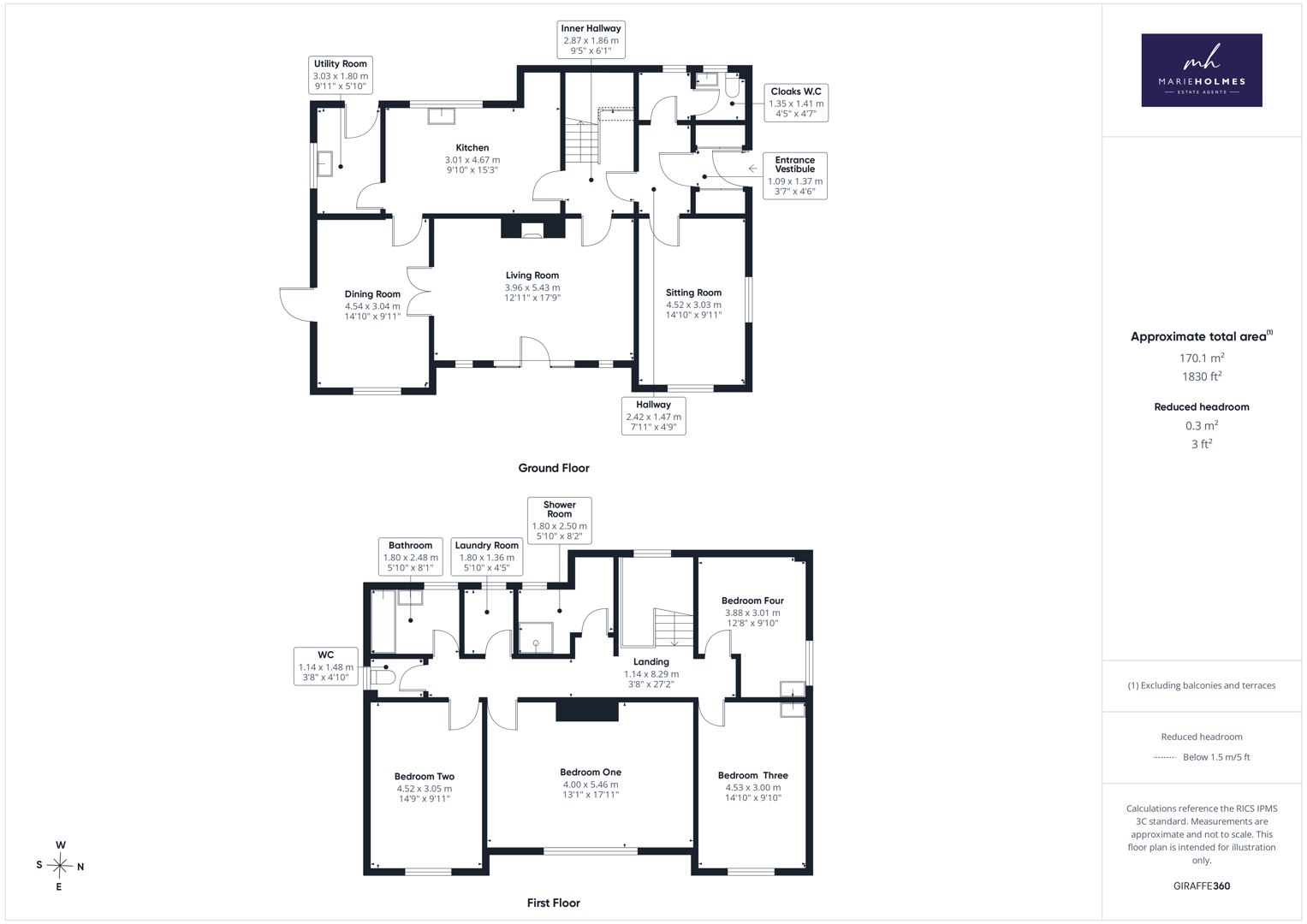 St Marys Vicarage, 14, Cop Lane, Preston floorplan