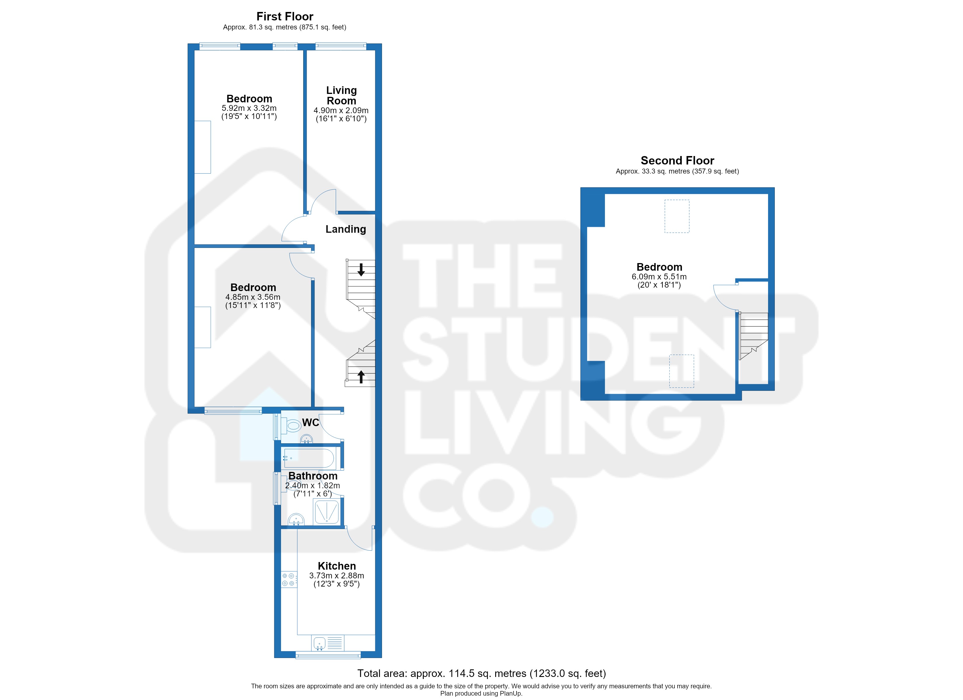 High Road, Nottingham floorplan