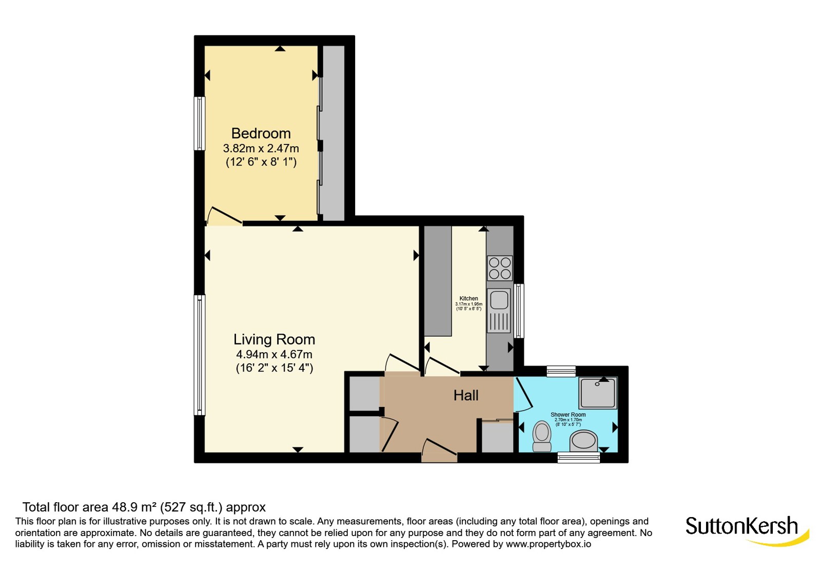 56, Whitney Road, Merseyside floorplan