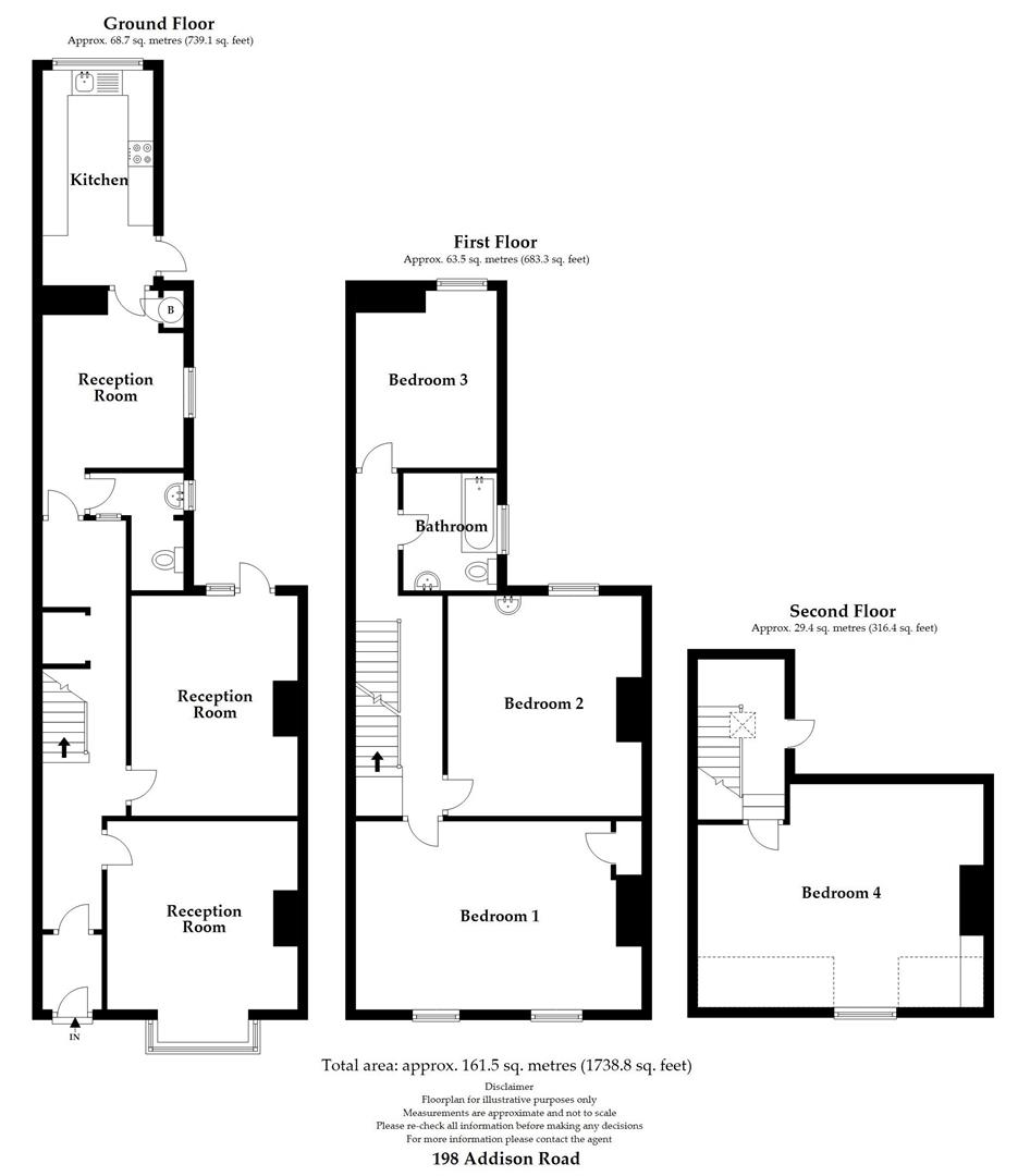 4 bed terraced house for sale in Addison Road, Kings Heath, Birmingham