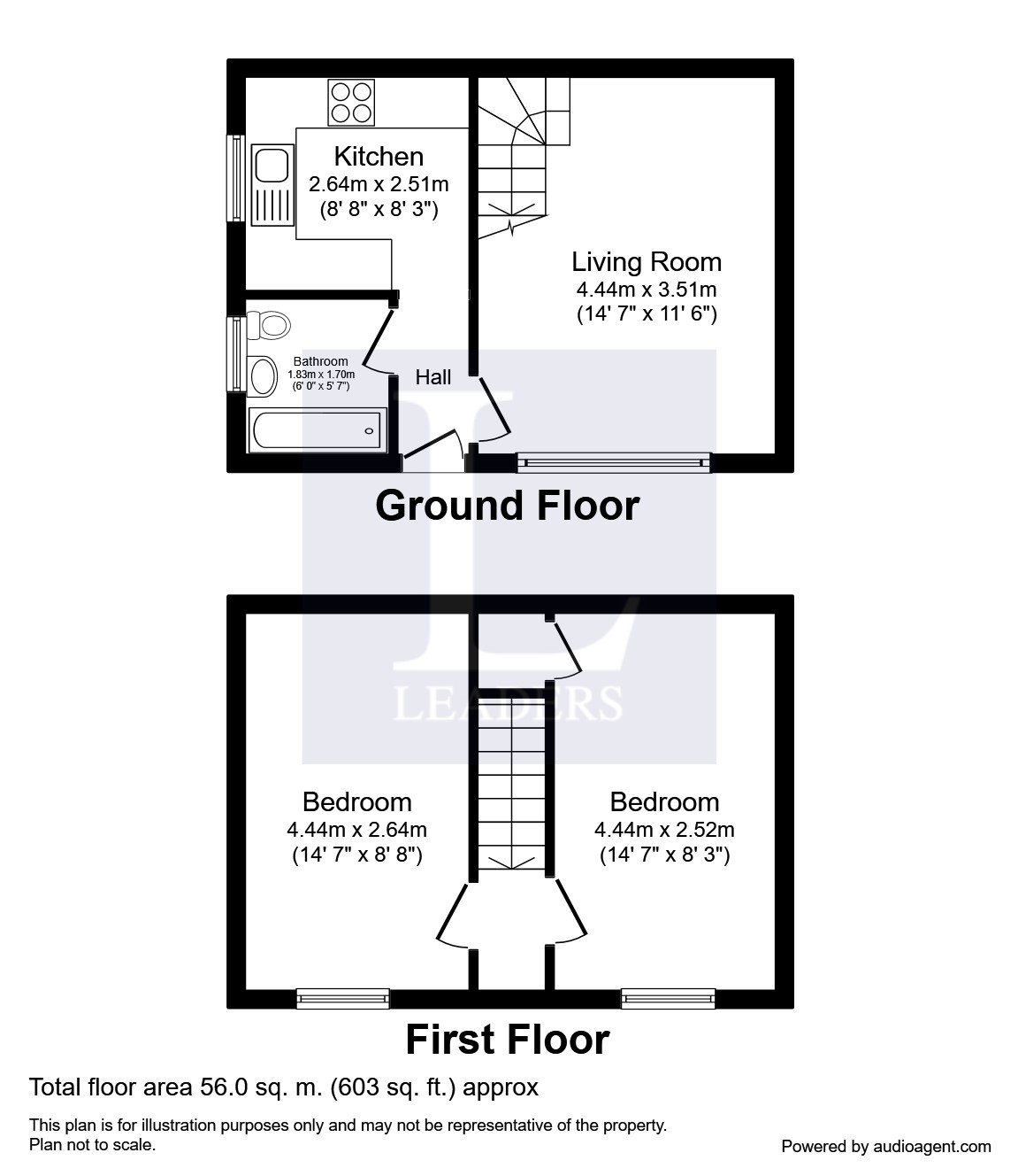 57, Windsor Gardens, Huntingdon floorplan