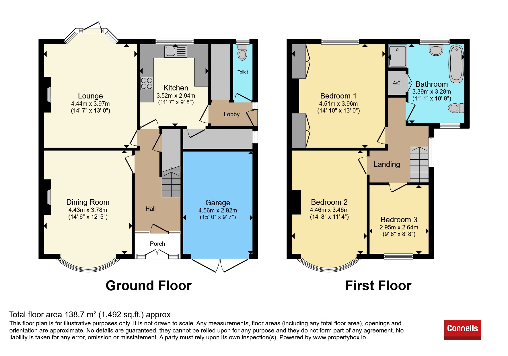 86, Ashleigh Road, Leicester floorplan